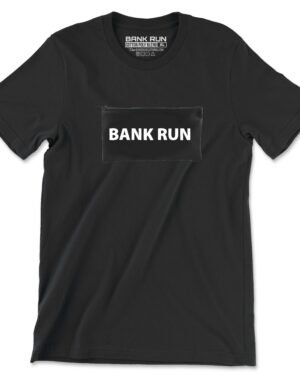 BANK RUN OG TEE (BLACK BAG)